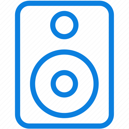 Audio, line, loudspeaker, music, sound, volume, woofers icon - Download on Iconfinder