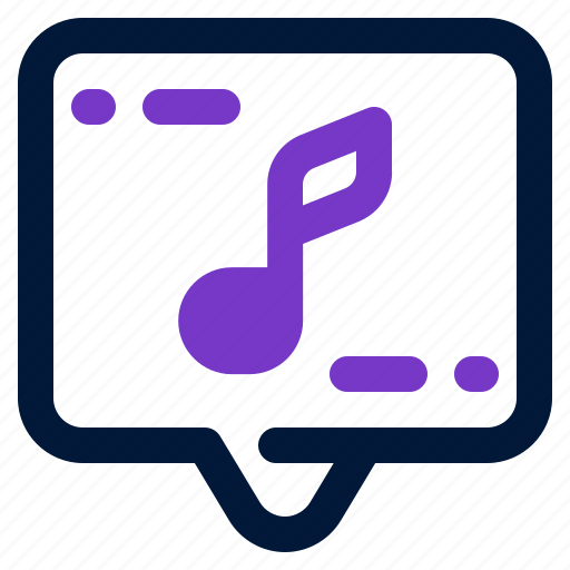 Chat, music, broadcasting, speaker, bubble icon - Download on Iconfinder