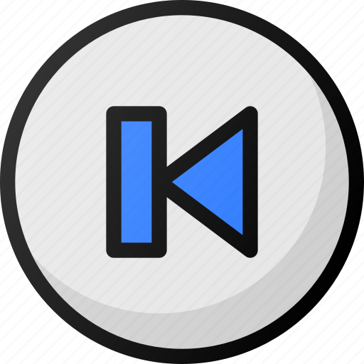 Begining, button, interface, music, media icon - Download on Iconfinder