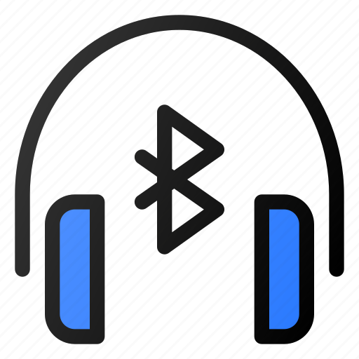 Bluetuth, headphone, sound, headset, interface icon - Download on Iconfinder
