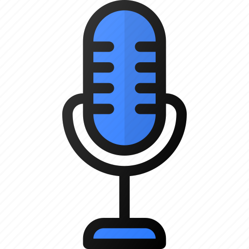 Retro, microphone, interface, sound, voice icon - Download on Iconfinder