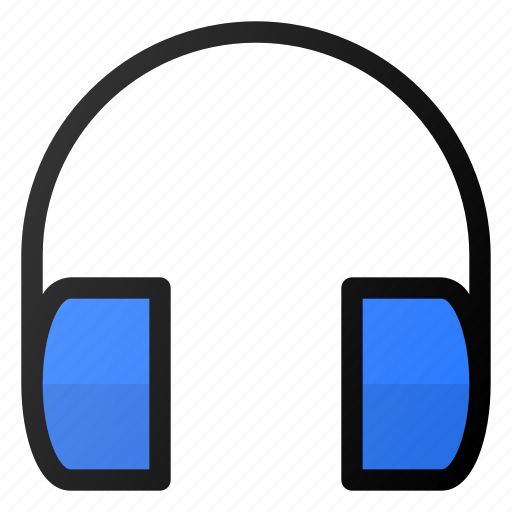 Simple, headset, interface, sound, music icon - Download on Iconfinder