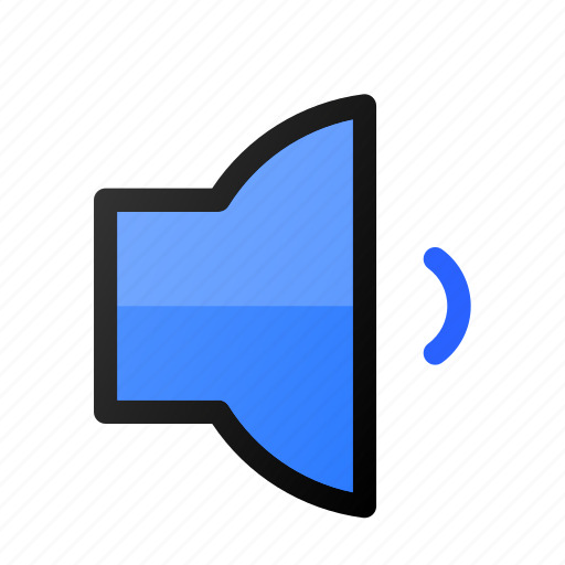 Volume, down, speaker, sound, music icon - Download on Iconfinder