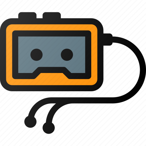 Walkman, music, player, casette icon - Download on Iconfinder