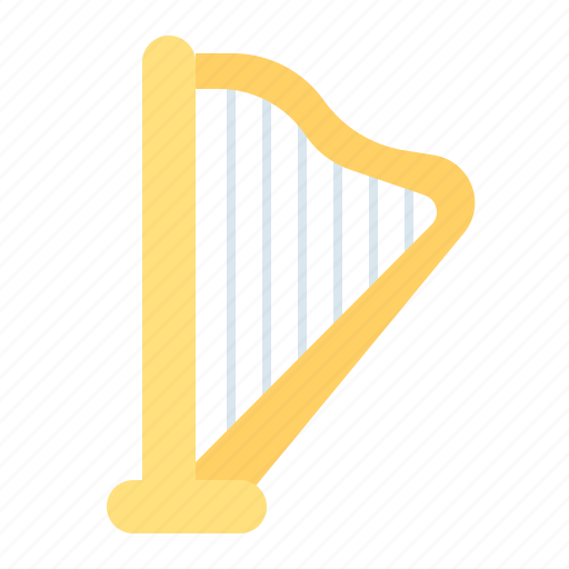 Harp, music, instrument icon - Download on Iconfinder