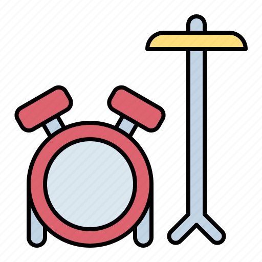 Instrument, music, drum, set icon - Download on Iconfinder