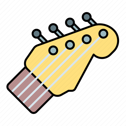 Head, guitar, music, acoustic icon - Download on Iconfinder