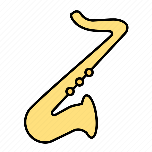 Instrument, saxophone, music icon - Download on Iconfinder