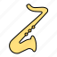 instrument, saxophone, music 