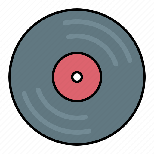 Audio, disc, vynil, music icon - Download on Iconfinder