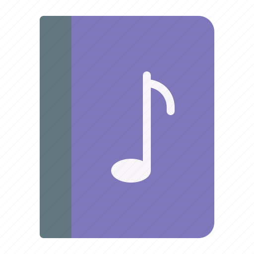 Music, note, book, melody icon - Download on Iconfinder