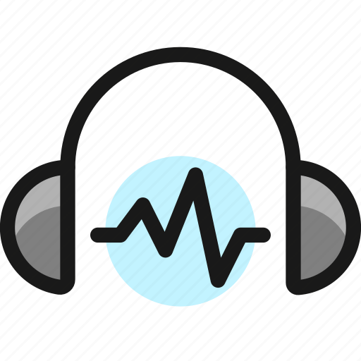 Headphones, wave icon - Download on Iconfinder on Iconfinder