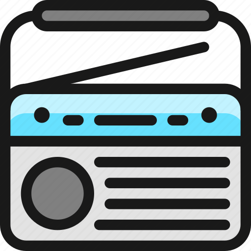 Radio, antenna, handle icon - Download on Iconfinder
