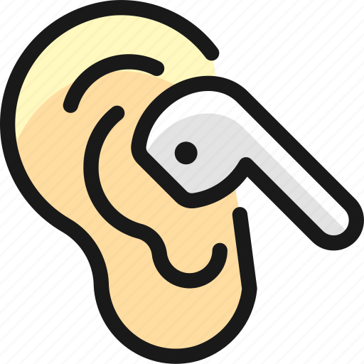 Earpods, ear icon - Download on Iconfinder on Iconfinder