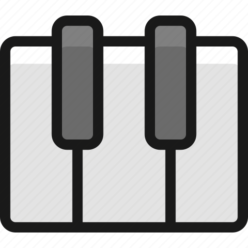 Instrument, piano, keys icon - Download on Iconfinder