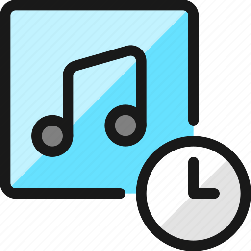 Playlist, clock icon - Download on Iconfinder on Iconfinder