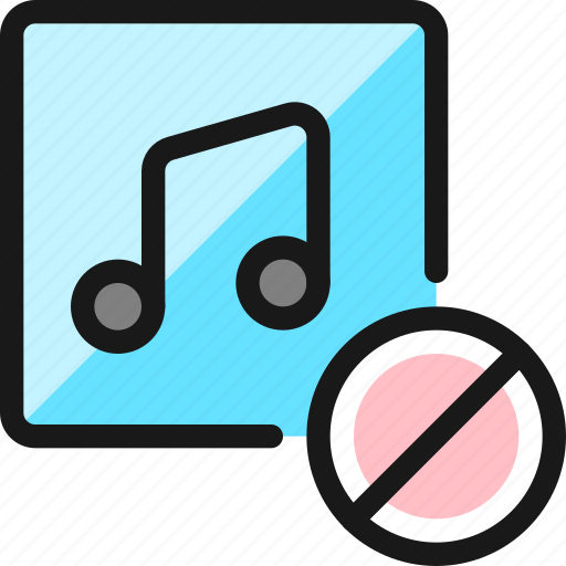 Playlist, disable icon - Download on Iconfinder