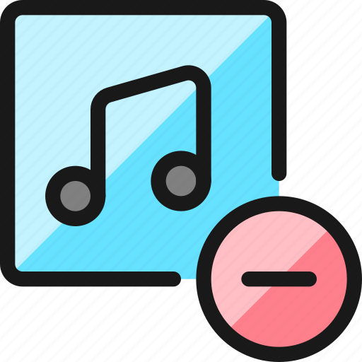 Playlist, subtract icon - Download on Iconfinder