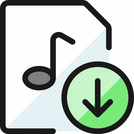 Audio, file, download icon - Download on Iconfinder