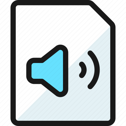 Audio, file, volume icon - Download on Iconfinder