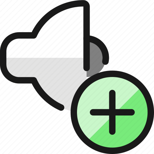 Volume, up, control icon - Download on Iconfinder