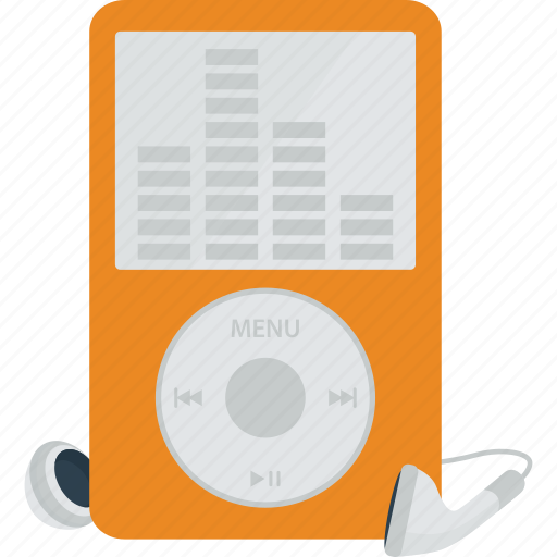 Earphones, earpiece, headphones, ipod, listen, mp3, mp3 player icon - Download on Iconfinder