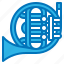 french, horn, instrument, music, musical 