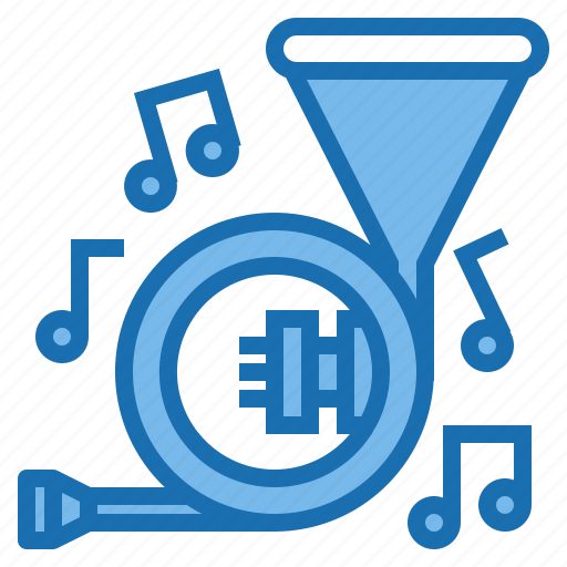Classroom, education, horn, instrument, playing, sound, together icon - Download on Iconfinder