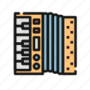 accordion, audio, instrument, multimedia, music, song, sound