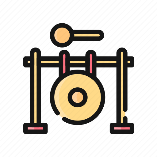 Audio, gong, instrument, multimedia, music, song, sound icon - Download on Iconfinder