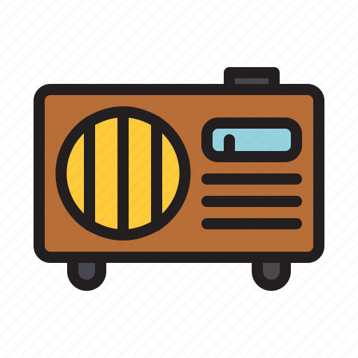 Audio, music, old, radio, sound, vintage icon - Download on Iconfinder
