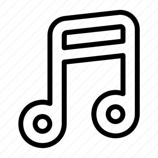 Musical, note, music, song, quaver, player, and icon - Download on Iconfinder