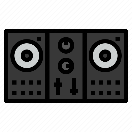 Controller, dj, edm, equipment, festival, music icon - Download on Iconfinder