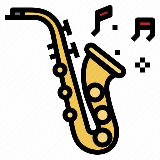 Blues, instrument, jazz, music, performances, saxophone icon - Download on Iconfinder