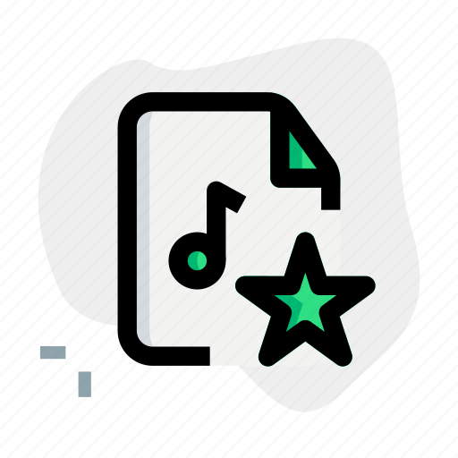 Favourite, music, file, rating icon - Download on Iconfinder