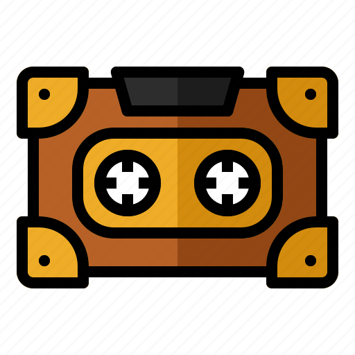 Audio, cartridge, cassette, music, player, sound icon - Download on Iconfinder