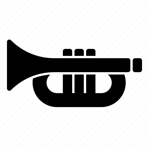 Audio, instrument, loud, music, sound, trumpet icon - Download on Iconfinder