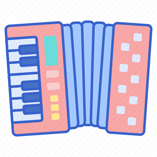 Accordion, instrument, music, sound icon - Download on Iconfinder