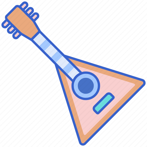Balalaika, guitar, instrument, music icon - Download on Iconfinder