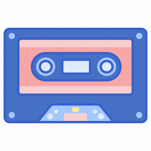 Cassette, music, song, tape icon - Download on Iconfinder