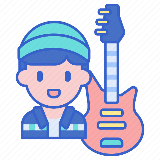 Guitar, hipster, indie, music icon - Download on Iconfinder