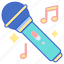 karaoke, microphone, music, song 