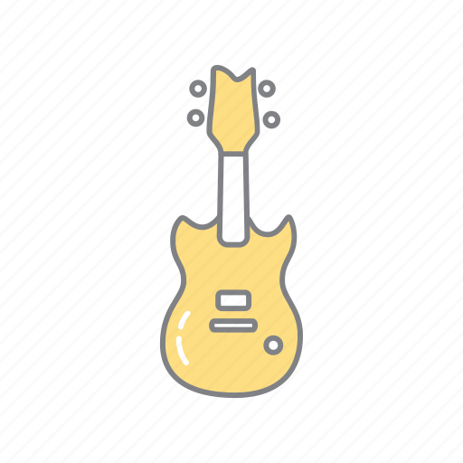 Electric guitar, guitar, instrument, melody, music, music instrument, sound icon - Download on Iconfinder