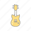 electric guitar, guitar, instrument, melody, music, music instrument, sound 