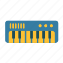 keyboard, digital, instrument, music, piano, play, synthesizer