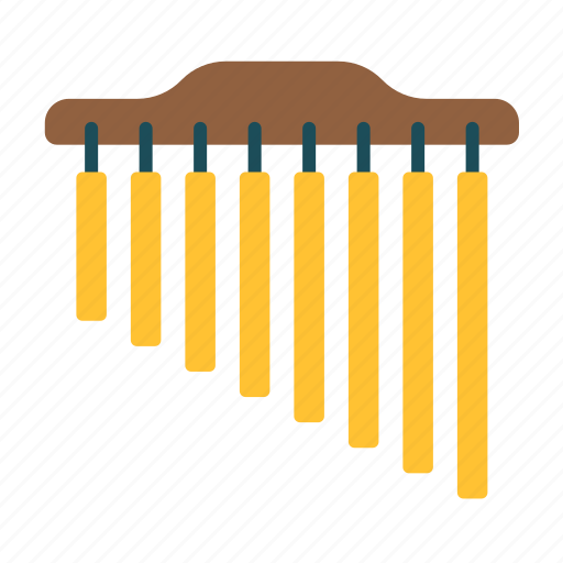 Chimes, instrument, bar, chime, music, musical, percussion icon - Download on Iconfinder