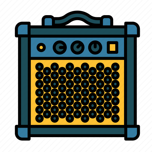 Amp, amplifier, amplify, audio, guitar, music, sound icon - Download on Iconfinder
