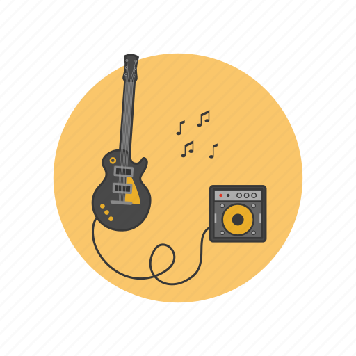 Guitar, instrument, music, song, speaker icon - Download on Iconfinder