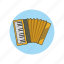 accordion, instrument, music, play, song 