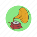 audio, gramaphone, music, song, speaker